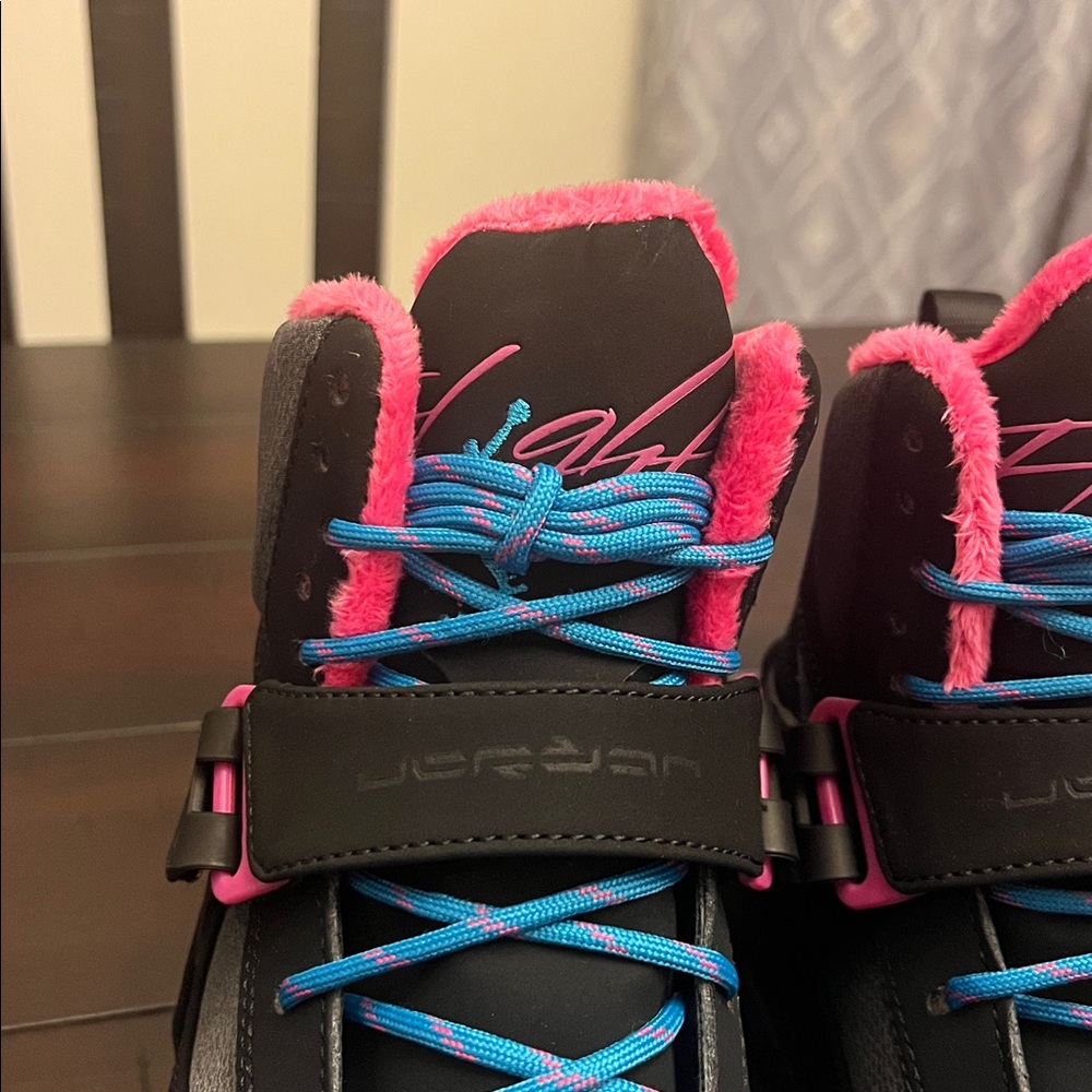 Nike Air Jordan Flight 45 TRK Trek Shoes Sneakers Boots 467956 008 Girls Youth 6 - Picture 7 of 16